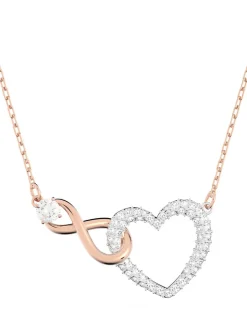 Fashion swarovski , Swa Infinity, women's necklace