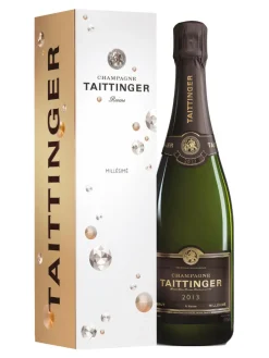 Discount taittinger , Brut Millésimé, brut, white (Gift pack) 0.75L