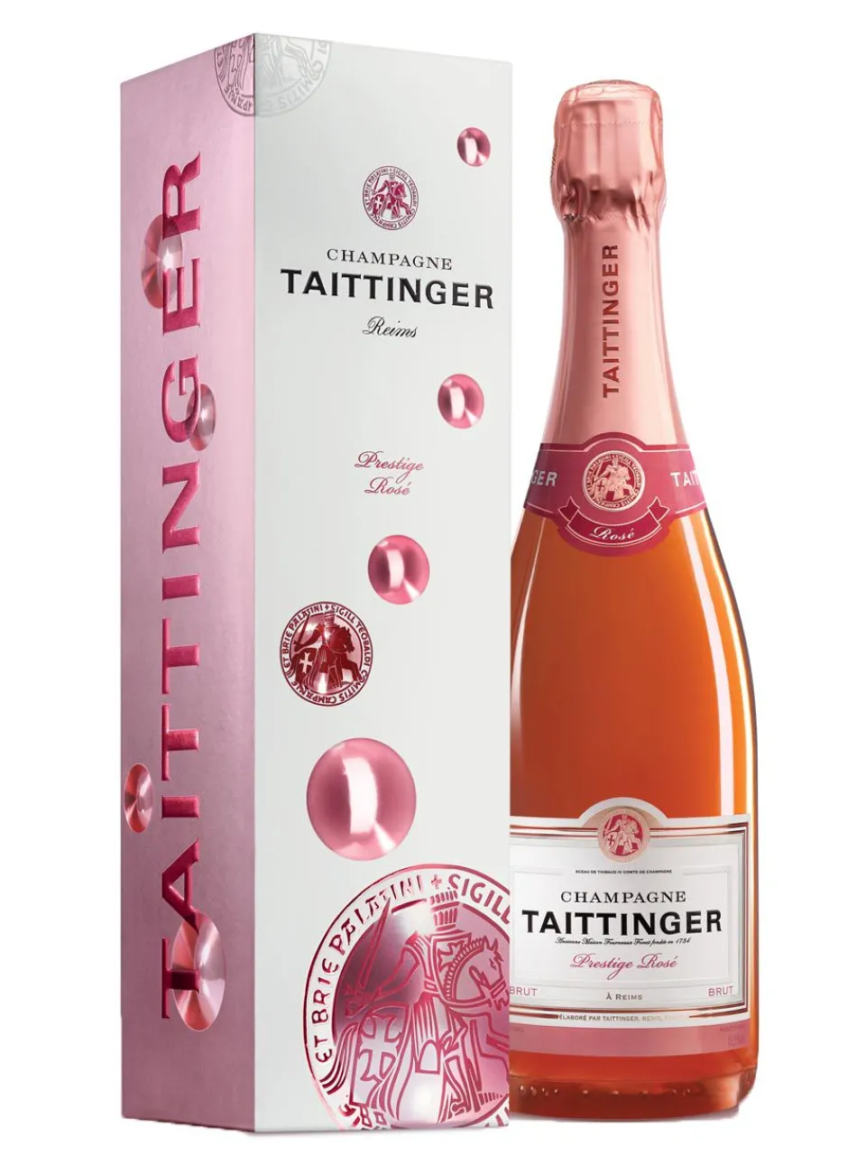 Fashion taittinger , Brut Rosé, brut, rosé, (gift box), 0.75L