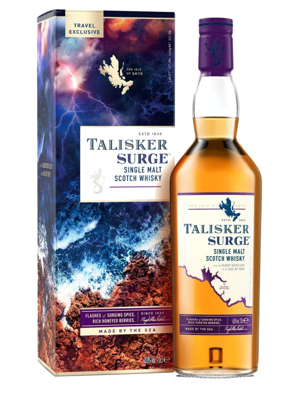 Outlet talisker Surge Single Malt Scotch Whisky 45.8% 0.7L giftpack