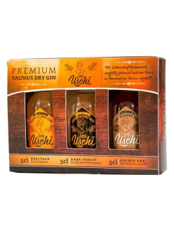 Clearance taunus-gin Taunus Gift Box Dry Gin Ursel organic 47% 3x0.05L