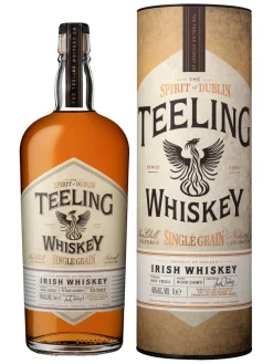 Discount teeling Single Grain Irish Whiskey 46% 1L gift pack