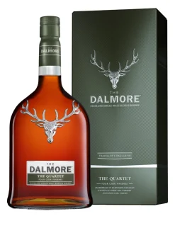Sale the-dalmore The Dalmore The Quartet Highland Single Malt Scotch Whisky 41.5% 1L gift pack