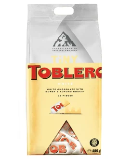 Discount toblerone Tone 256g Tiny White Bag 27CA