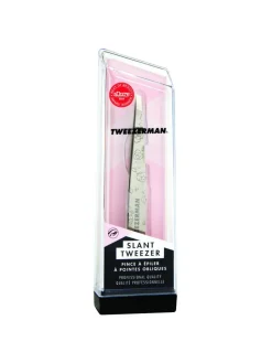 Outlet tweezerman Rose Etched Slant Tweezer