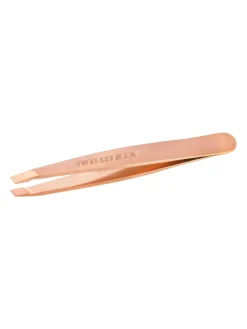 Fashion tweezerman Studio Collection Rose Gold Mini Slant Tweezer