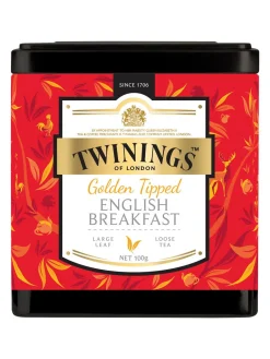 Online twinings Golden Tipped English Breakfast 100g Tin