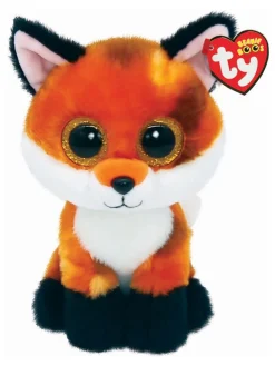 Online ty , Beanie Boos Regular 6in, MEADOW - orange fox reg