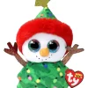 Sale ty , Beanie Boos Regular 6in, GARLAND - snowman reg