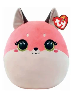 Fashion ty , squishy beanies roxie - pink fox squish 25cm