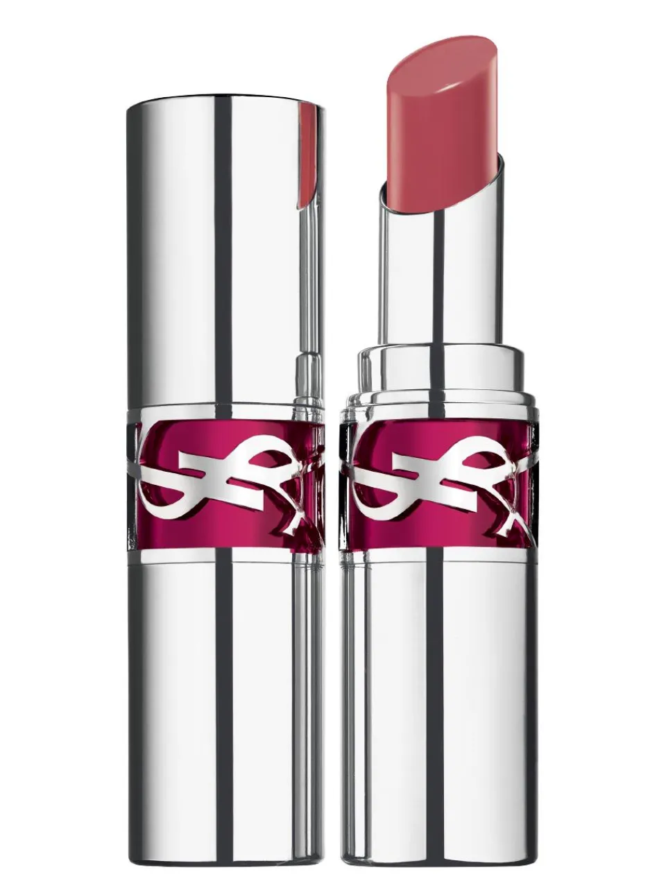 New yves-saint-laurent Yves Saint Laurent Rouge Volupte Loveshine Candy Glaze Lipstick N° 05 Pink Satisfaction